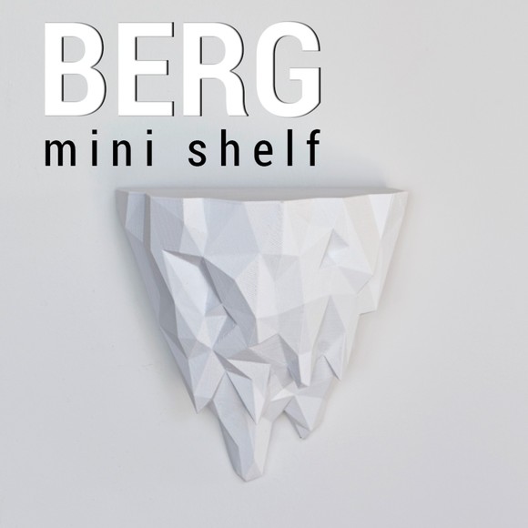 3D Shook Berg Mini Shelf for Party, Living Room, Bedroom - Picture 1 of 2